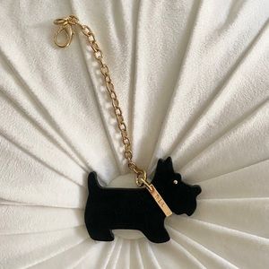 Ralph Lauren NWOT Velvet Dog Bag Charm/Keychain